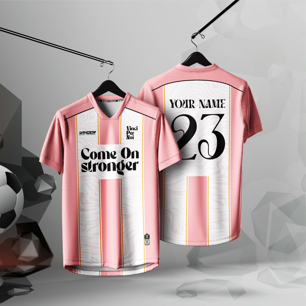 Jersey Futsal jersey bola jersey fullprint jersey voli jersey badminton jersey satuan PINK FLASH