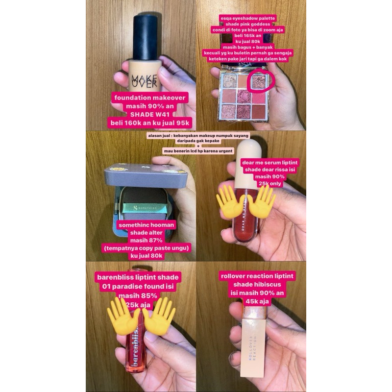 PRELOVED SOMETHINC CUSHION