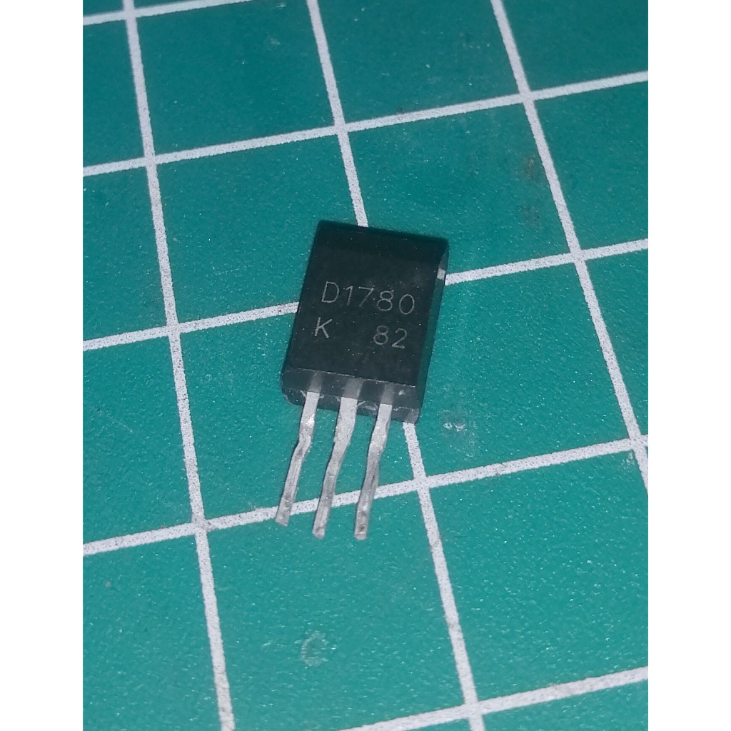 Transistor 1780 D1780 2SD1780 NPN  Sort Pin Kaki Pendek Models 2SD1780 TO-92L