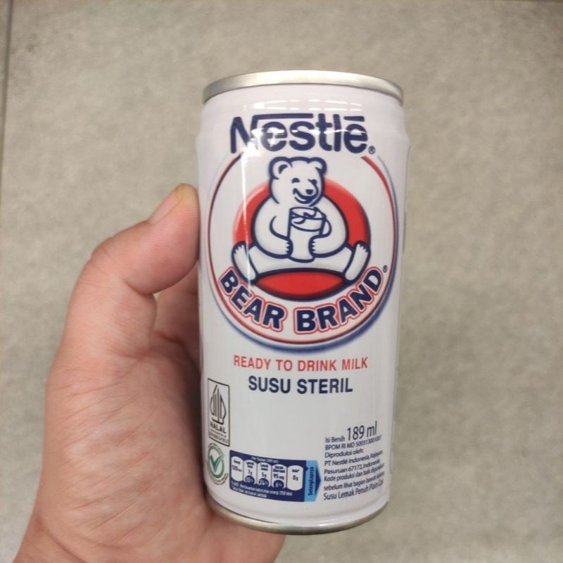 

BEAR BRAND SUSU STERIL 189GR