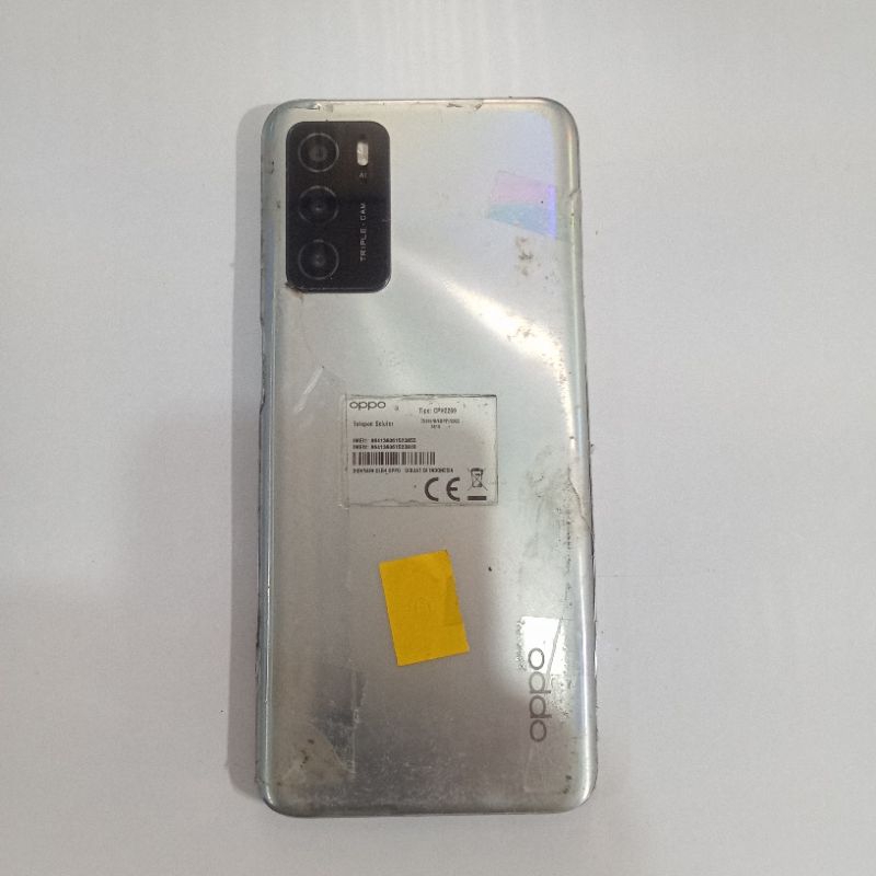 Oppo A16 Minus LCD Tanpa Pola Mesin Normal Tanpa pola Segel Bergaransi