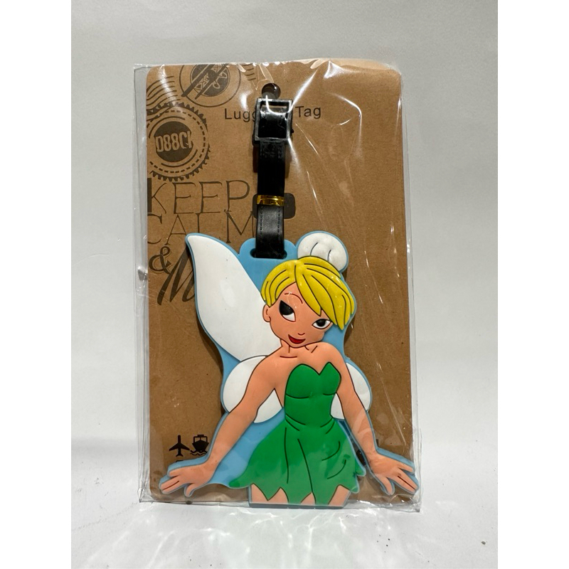 luggage tag / gantungan koper tinkerbell