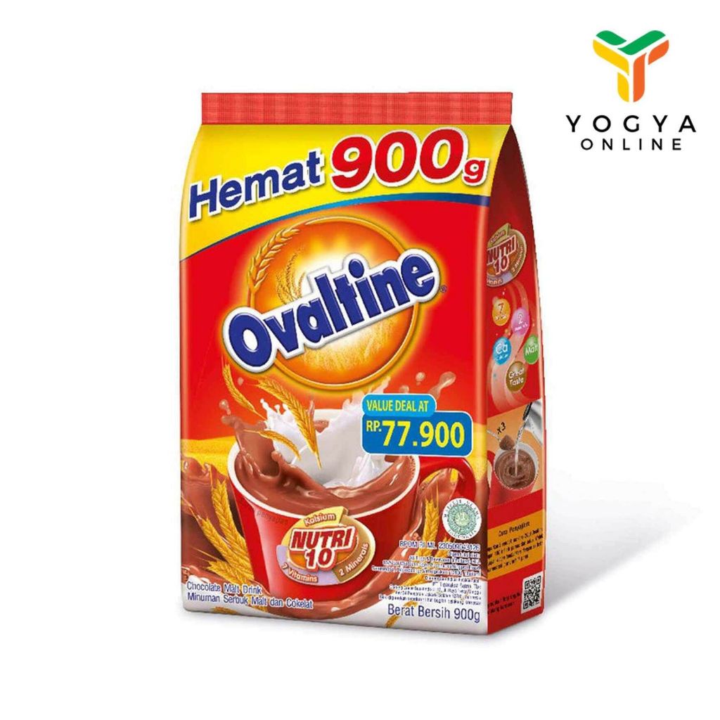 

Ovaltine Classic 900 Gram Minuman Cokelat