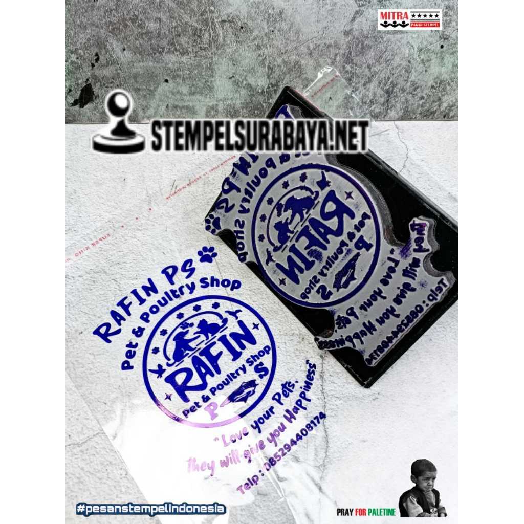 jual stempel plastik jumbo stempel antilunur stempel permanen stempel plastik
