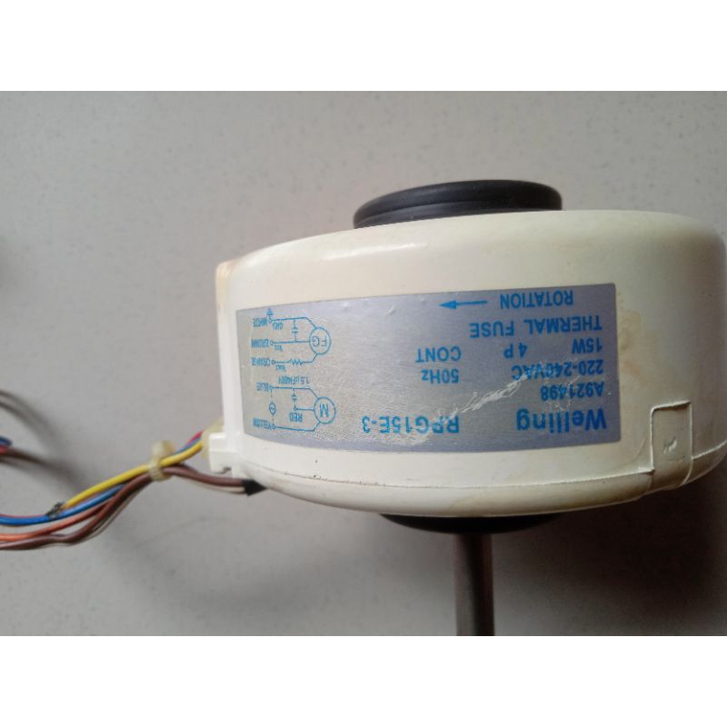 motor fan indoor AC Panasonic model CS-PC9MKJ