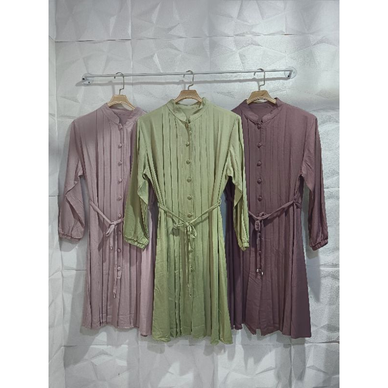 TUNIK LIPIT TALI PINGGANG