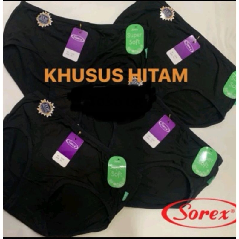 3 pcs CD Sorex 1239 Khusus Hitam