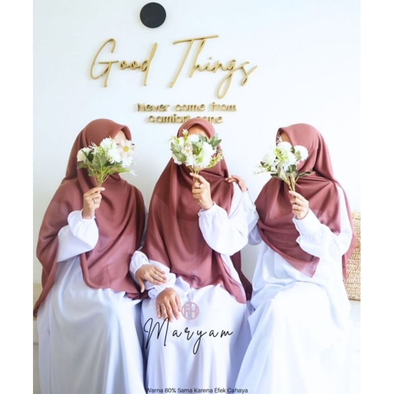 PELANGI HIJAB New khimar maryam