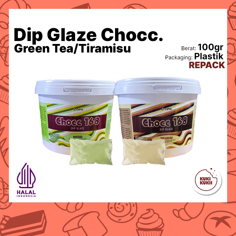 

Dip Glaze Chocc 168 100gr REPACK | Topping Donat Dip Glaze Murah Chocc168 100 gr