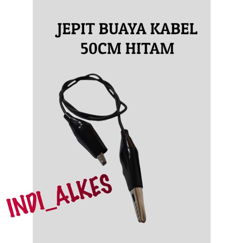 Kabel Jepit Buaya / Jepit Buaya / Kabel 50cm/Jepit Buaya