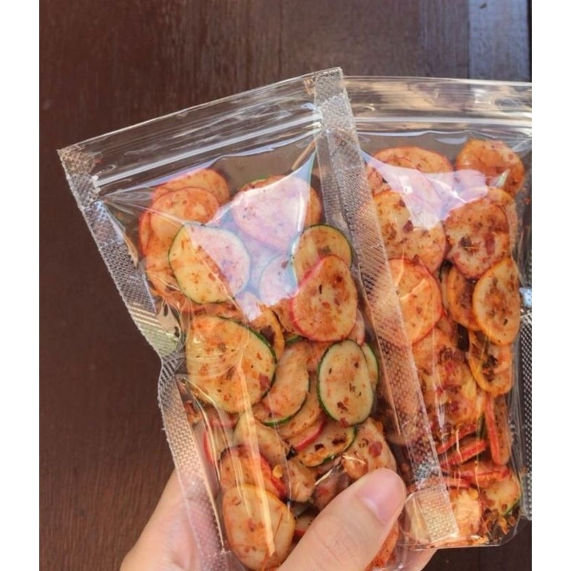 

KERUPUK SEBLAK KERING PEDAS/ UKURAN 100GRAM