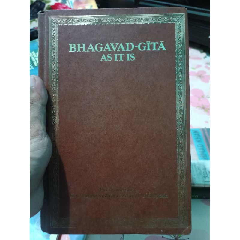 bhagavad-gita as it is hardcover