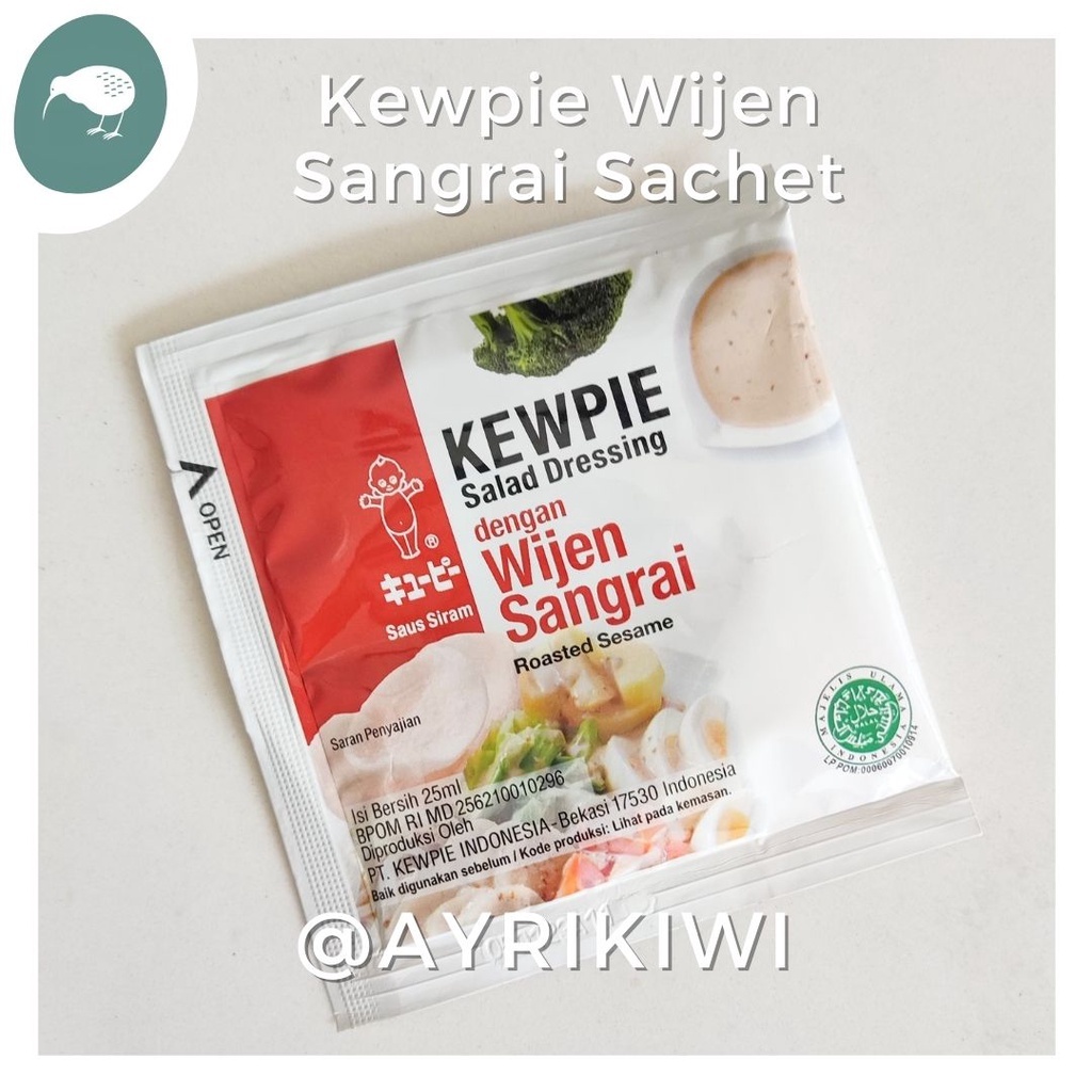 

Kewpie Sachet - Untuk Sayur / Salad / Daging / Gorengan