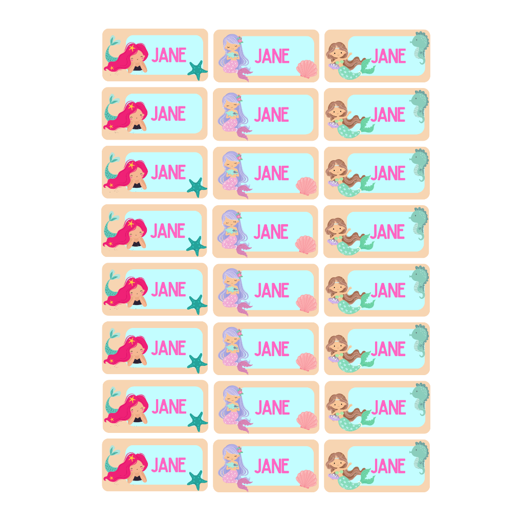 

Label Nama 100pcs/pack (Custom Nama) Tipe Music Flower