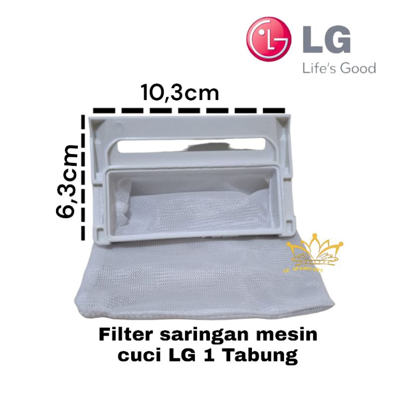 Saringan filter mesin cuci LG 1 Tabung Turbo Drum