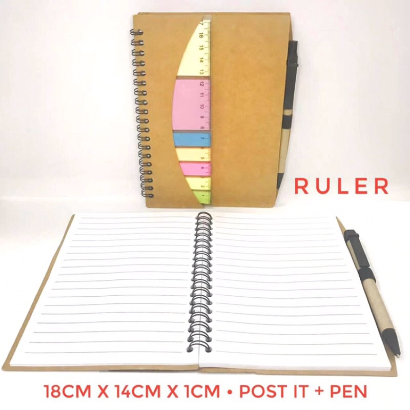 

MEGA Memo ruler memo pengaris memo post it memo sticky it memo souvenir barang promosi sticky notes notes notebook buku tulis buku memo
