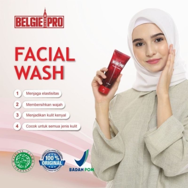 Skincare Facial Wash Belgie Pro