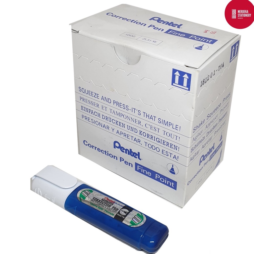 

TipXCorrectionTipExTipex Pentel ZL31W Ujung BesiMetal Fine Tip p Y2S4