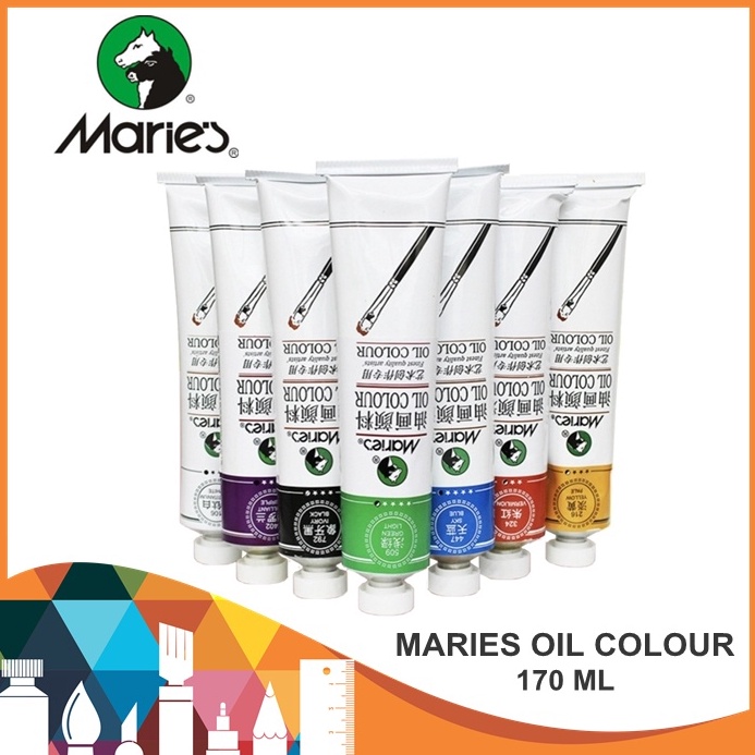 

MARIES OIL COLORS PAINT 17ML MARIES OIL 17ML CAT MINYAK MARIES OIL CAT LUKIS n E5W8