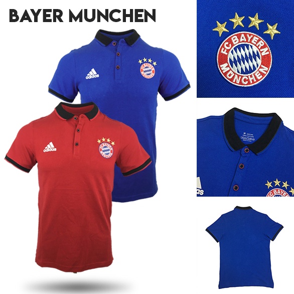 DISKON BESAR KAOS POLO KERAH LENGAN PENDEK MUNCHEN IMPORT GRADE ORI