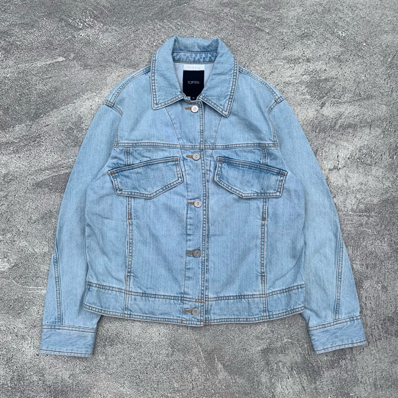 Topten Trucker Denim Blue Size S