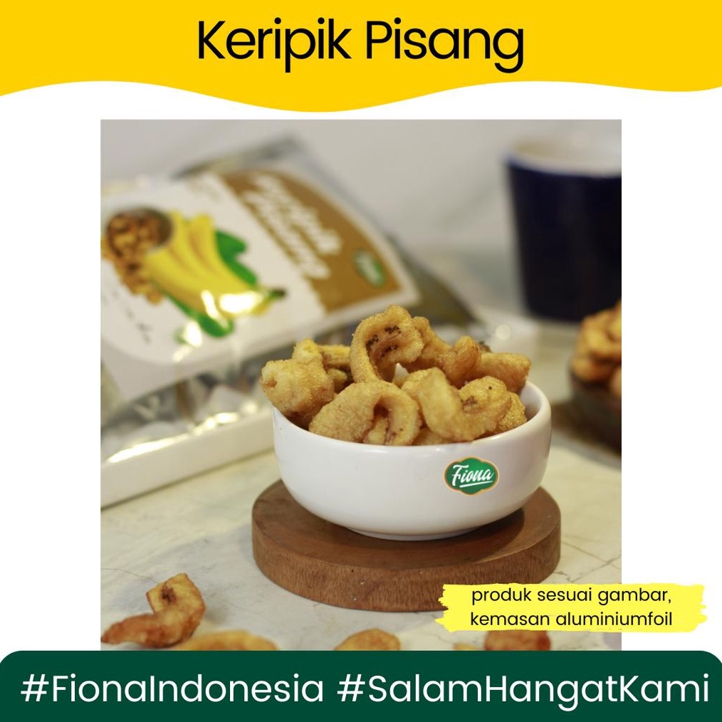 

PROMO BRAND Fiona Keripik Buah Pisang Netto 5 Gram Oleh2 Khas Malang