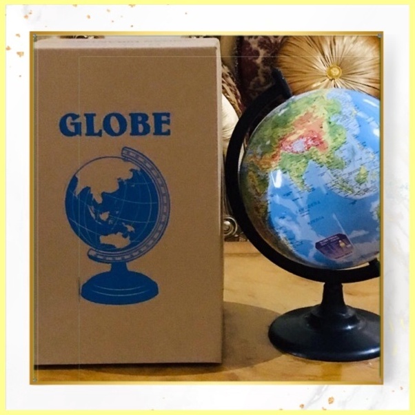 

Globe 3 cm Bola Dunia 3cm Bola Plastik keras bukan balon tiup q X7N6