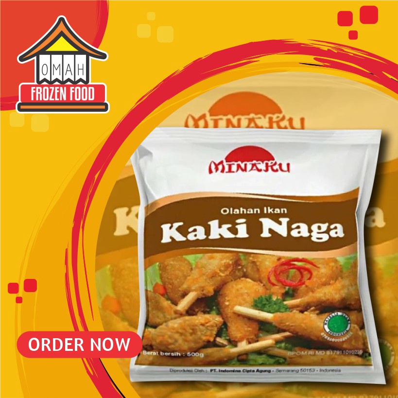 

DISKON AKHIR BULAN Minaku Kaki Naga 5gr