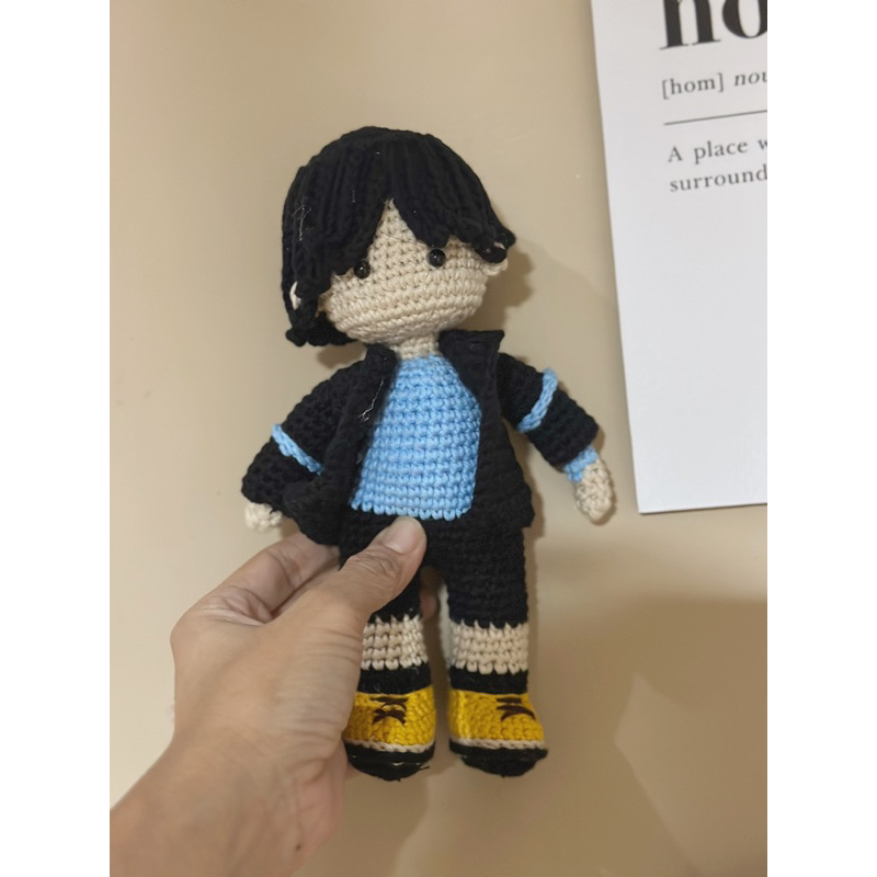 boneka rajut Jungkook Bts