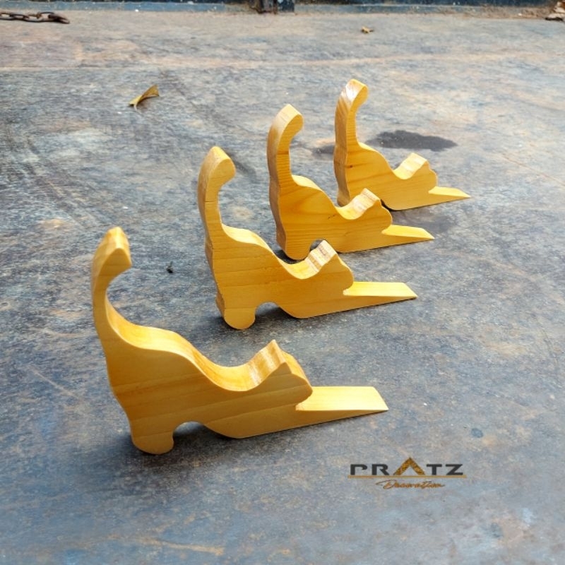 Cat Door Stopper Penahan Pintu Ganjal Pintu kayu