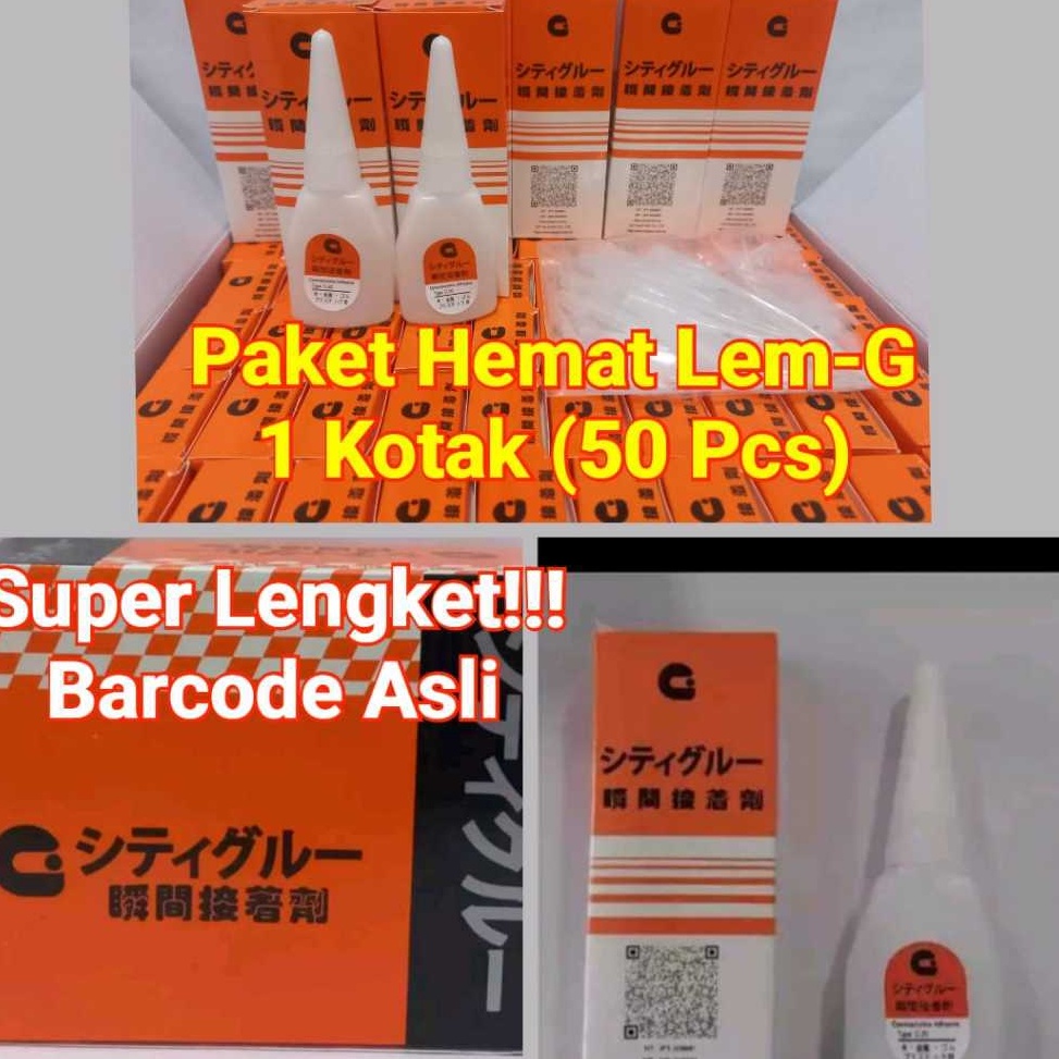 

GROSIR PARTAI PAKET HEMAT Per Kotak isi 5 Pcs Lem G Serbaguna Lem Korea Lem G Barcode Grosir Murah v V2U7