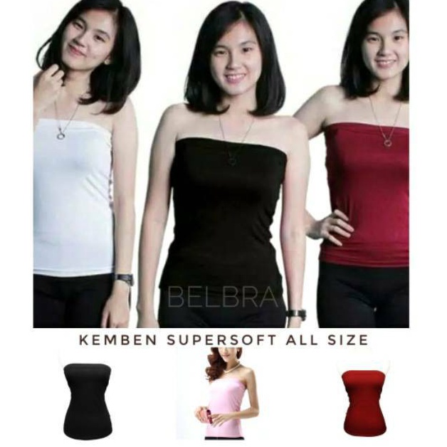 KODE R42N ITSHOP  Kemben Wanita Polos Tanpa Cup Allsize Kemben Dalaman Kebaya Wanita  Kemben Panjang