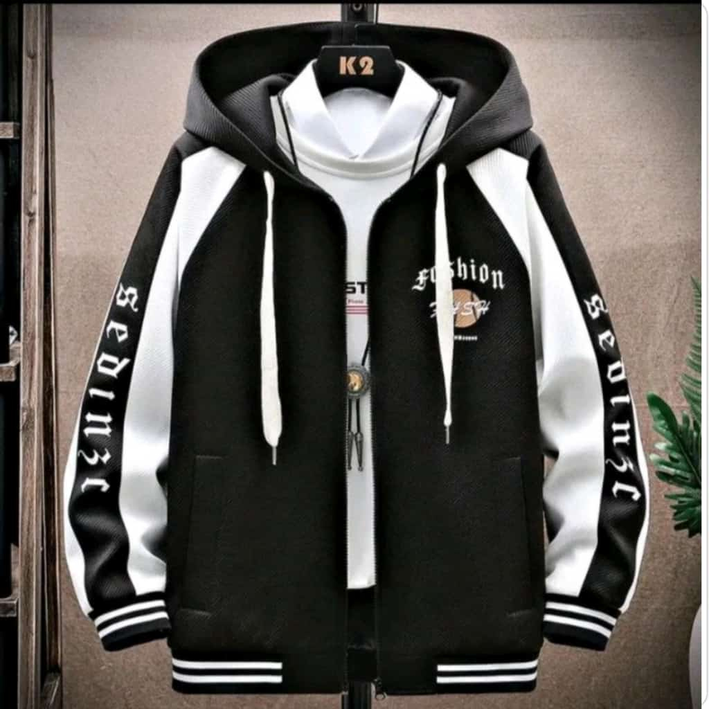 SEDINEC JAKET BASEBALL VARSITY ZIPPER HOODIE