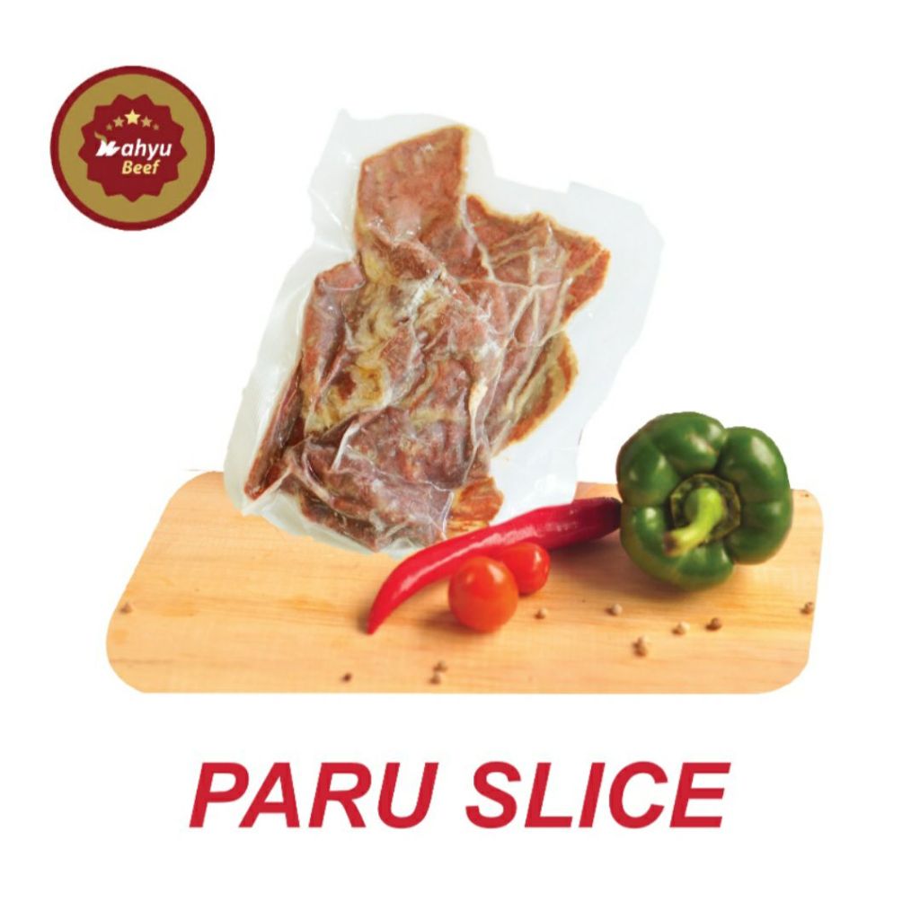 

SLICED PARU - SAPI GRASS FED ORGANIC - WAHYU BEEF