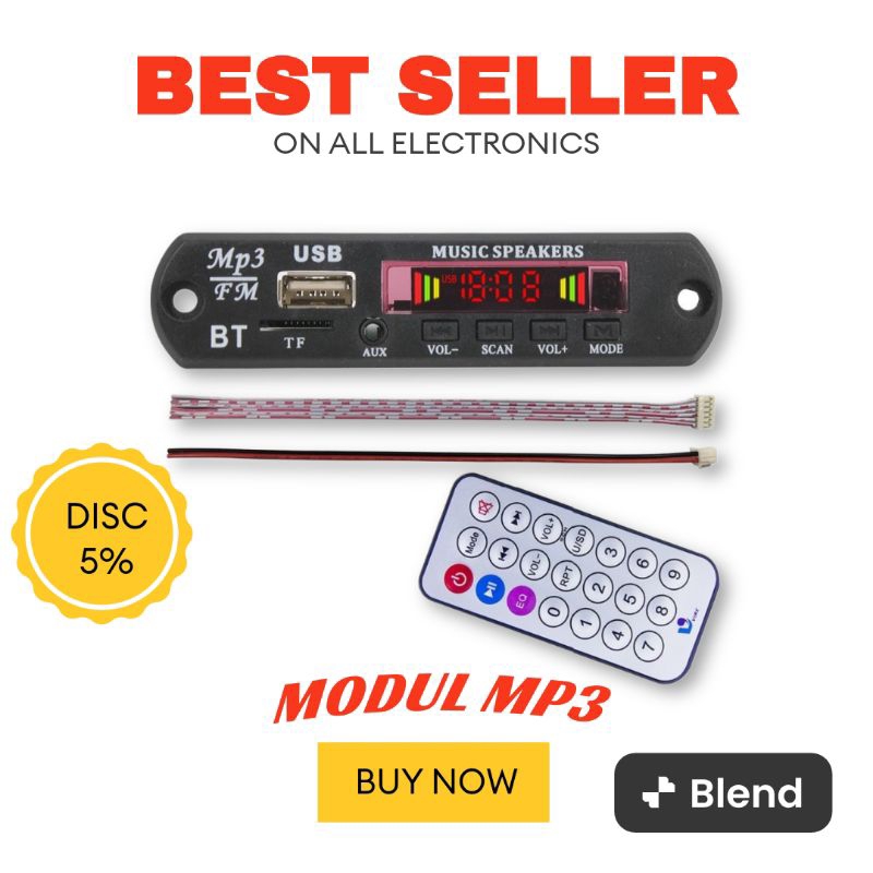 MODUL MP3/MODUL MP3 BLUETOOTH