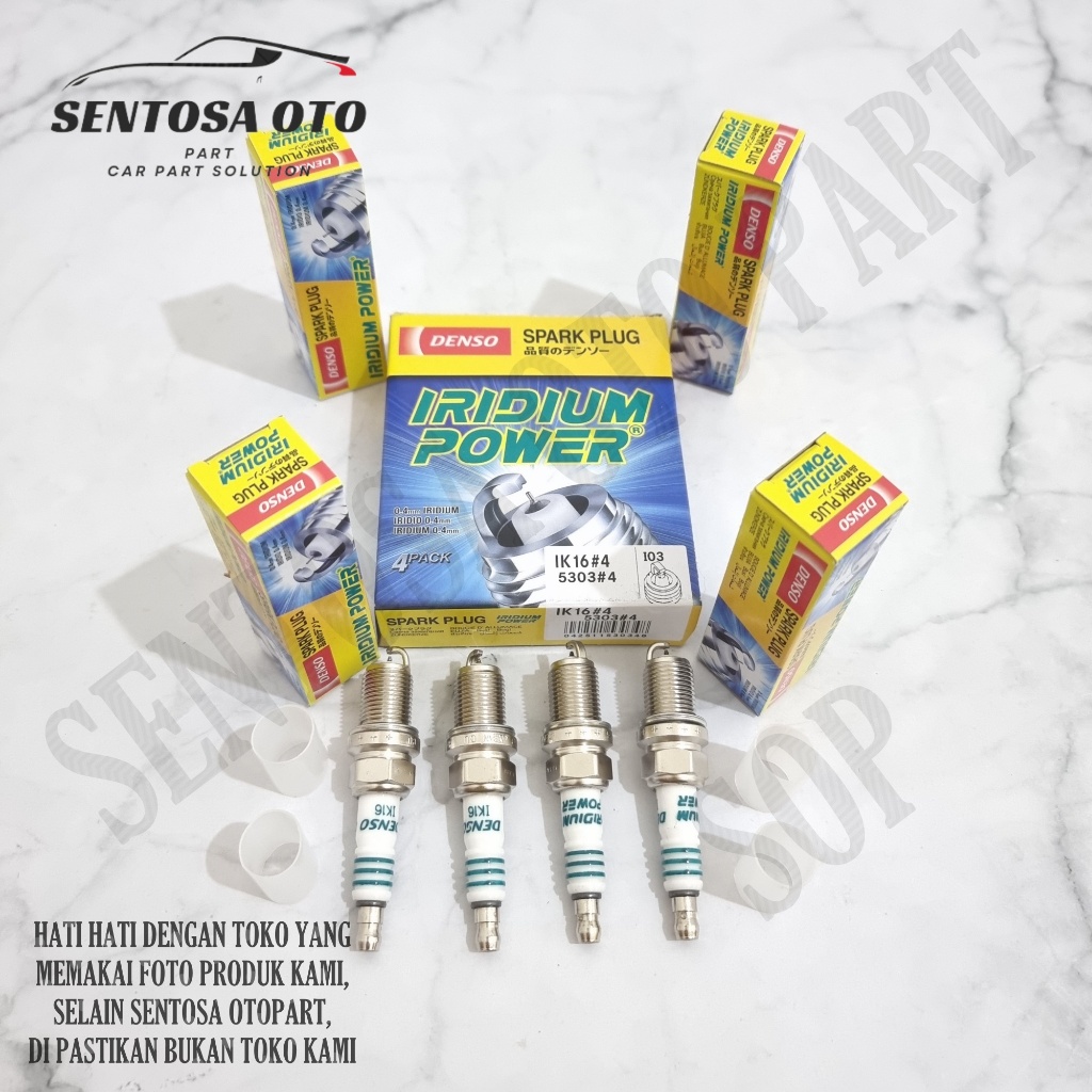 Busi iridium Denso Kijang 5K 7K Kijang Kapsul Kijang Super Grand Kijang Avanza Non VVTI IK16