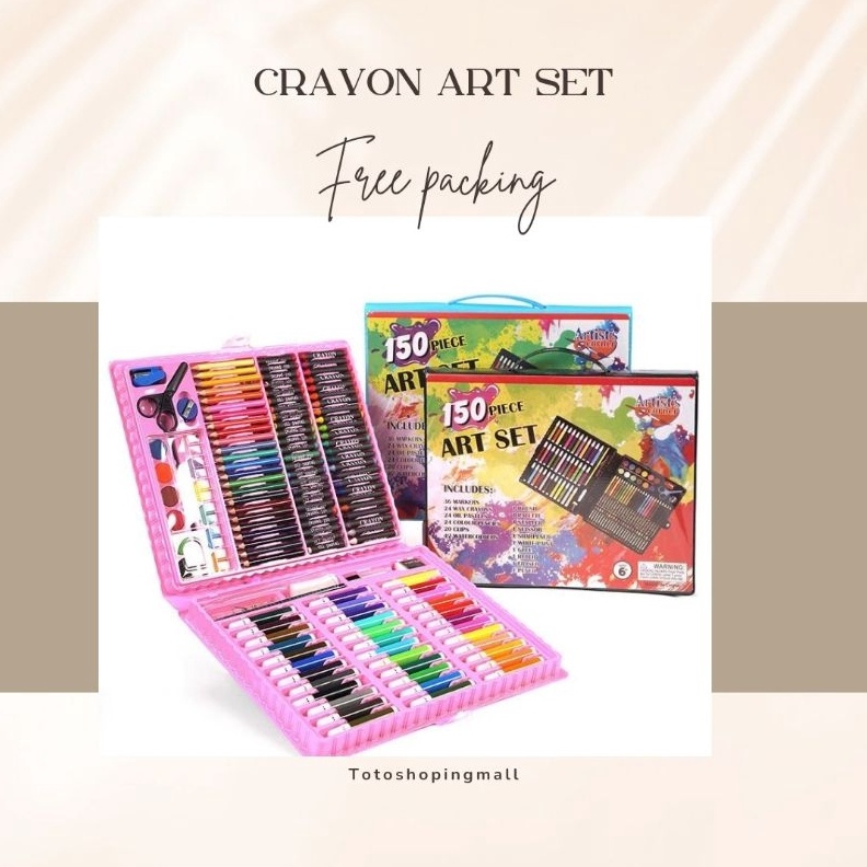 

CRAYON ART SET PENSIL WARNA ISI 15pcs v D5G5