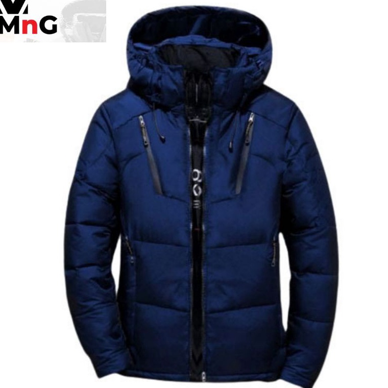 KODE U86F Jaket Anti Air Pria Wanita Tebal Waterproof Windproof Winter Puffer Musim Dingin Gunung Pe