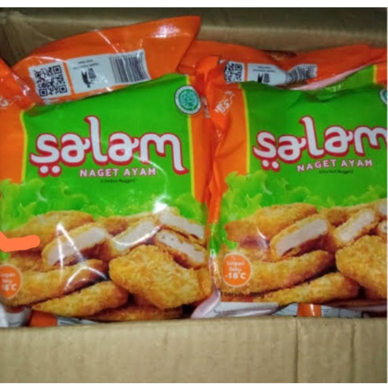 

Terlaris...! nugget ayam salam 1kg