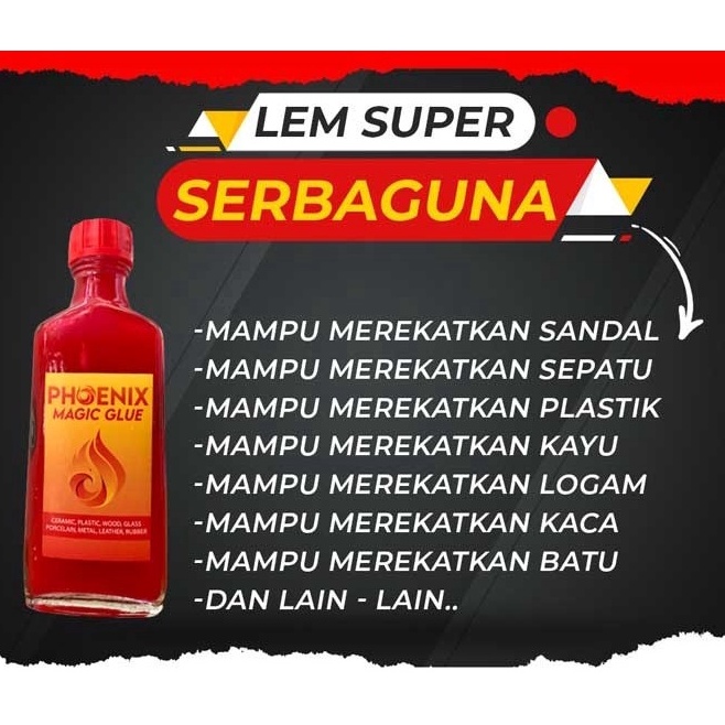 

Lem Serbaguna Phoenix Magic Glue a C7A3