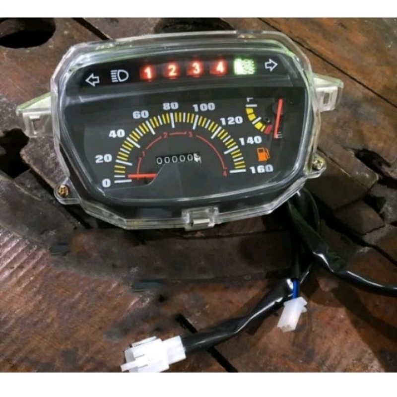 speedometer astrea grand digital gear 1234 - spedometer honda grand spido grand gear berkualitas #77