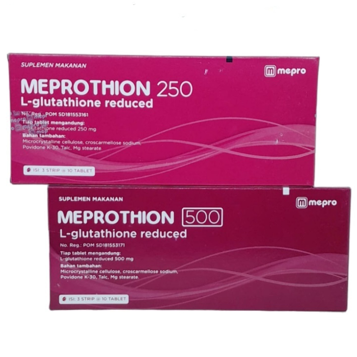 Meprothion 250 - Meprothion 500 - L-Glutathione