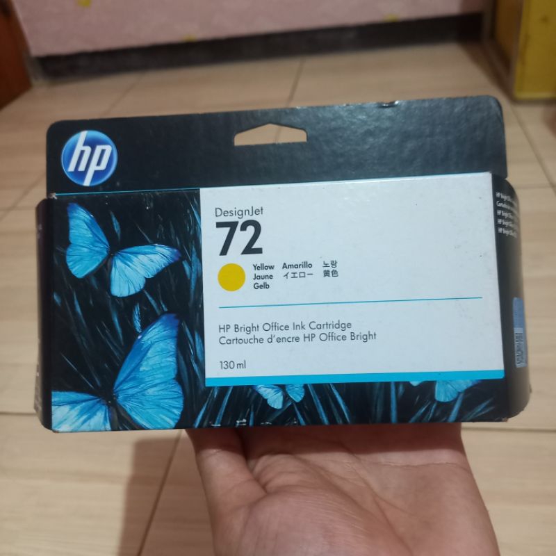 HP 72 Yellow Plotter Original