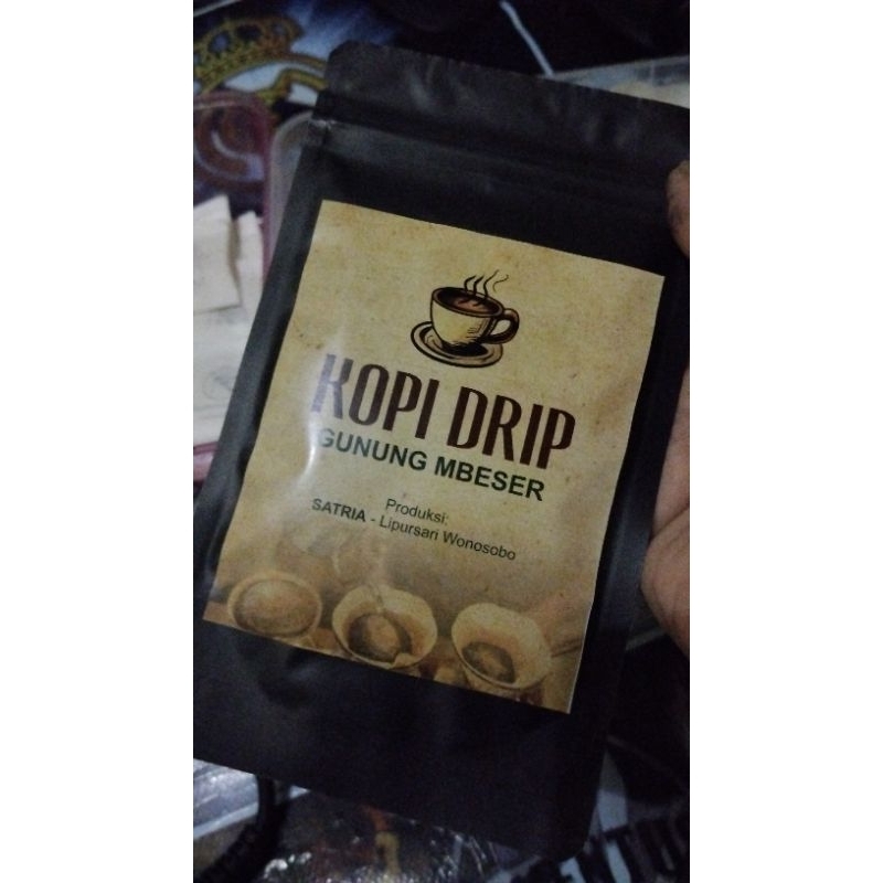 

Kopi Drip Khas Hutan Pinus Gunung Mbeser Wonosobo