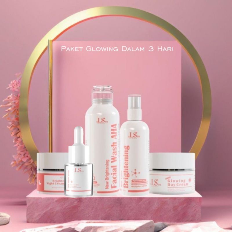 NEW LS SKINCARE PAKET CREAM WAJAH NEW BRIGTHENING BOOSTER