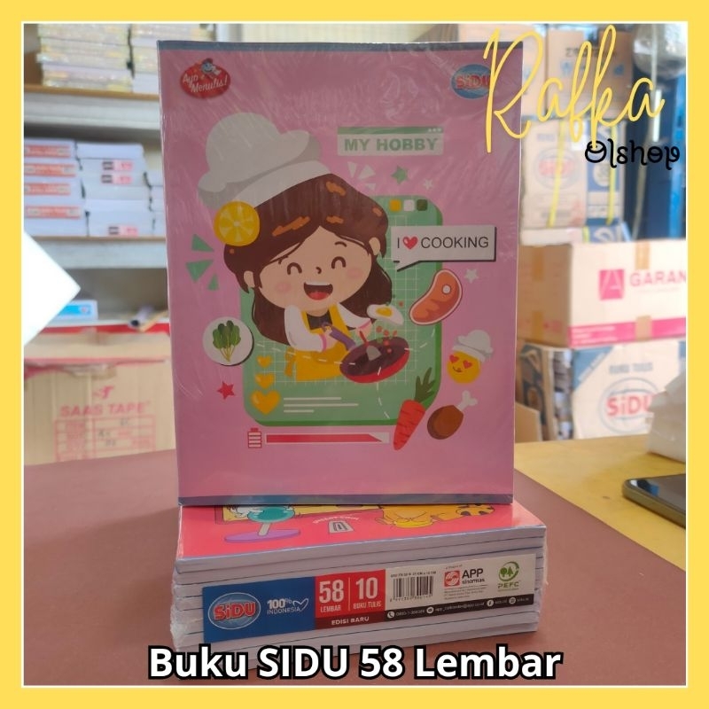 

Sidu Buku Tulis isi 58 Lembar