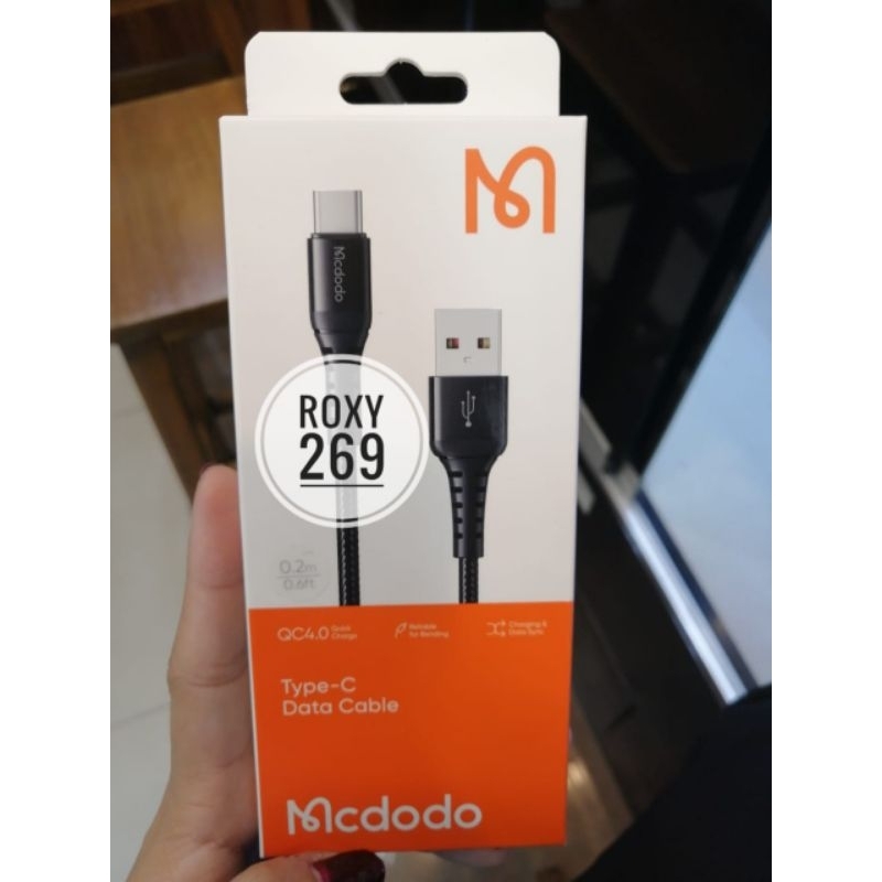 Kabel Pendek USB Type C - Cable Charger Carger PB Power Bank PowerBank Data Universal Merk Hp Apapun