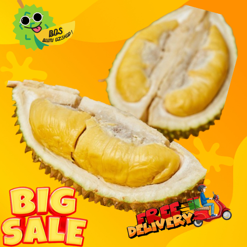 

Durian Montong Kupas Premium 1 1/2kg Sulawesi