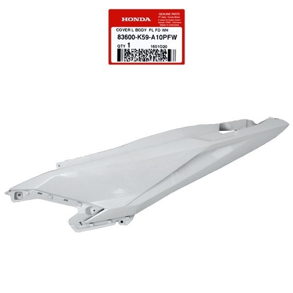 Cover Body Kiri Putih Mutiara – Vario 125 eSP & Vario 150 eSP - 83600K59A10PFW