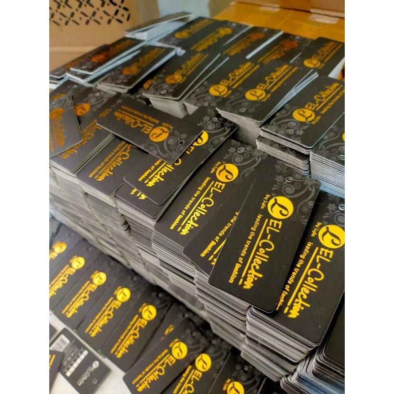 

HANGTAG FOIL COSTUM/HANGTAG IVORY/HANGTAG TEBAL/HANGTAG 700GSM/HANGTAG BRAND